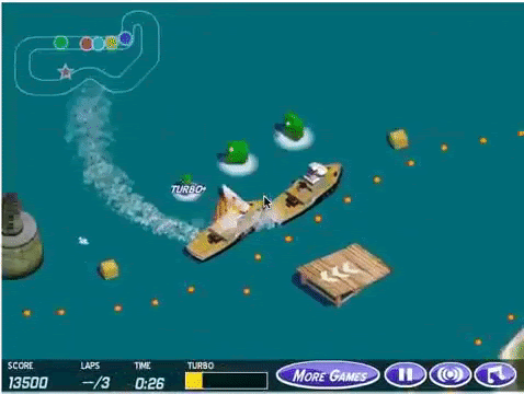 An infamous game-playing agent learns to repeatedly collect the same targets instead of finishing the race course